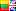 Flaga litewsko/angielski